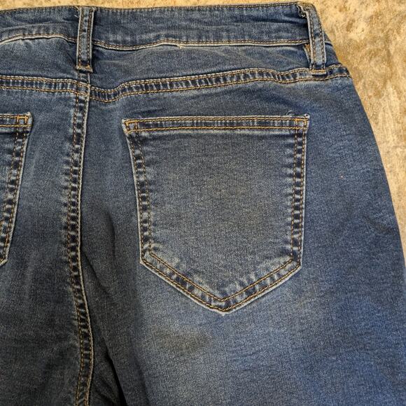 Buffalo David Bitton Women's 6/28 Jeans Blue Denim 28x26.5 Mid-Rise Soft Stretch - Picture 8 of 9